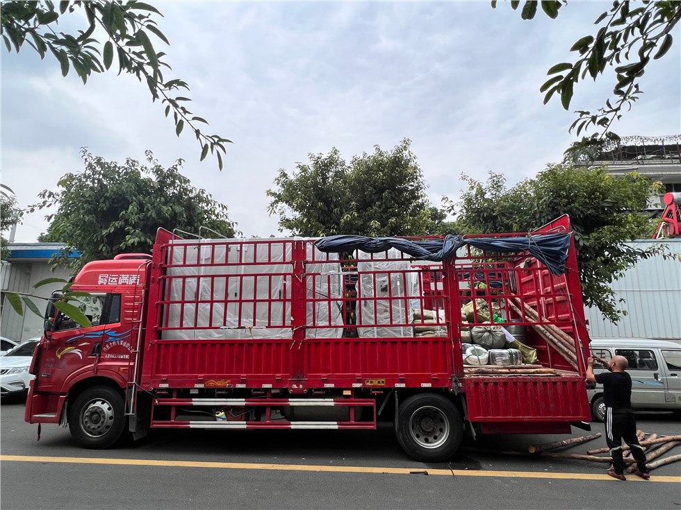 作动器动态性能试验台装车完成发往客户现场